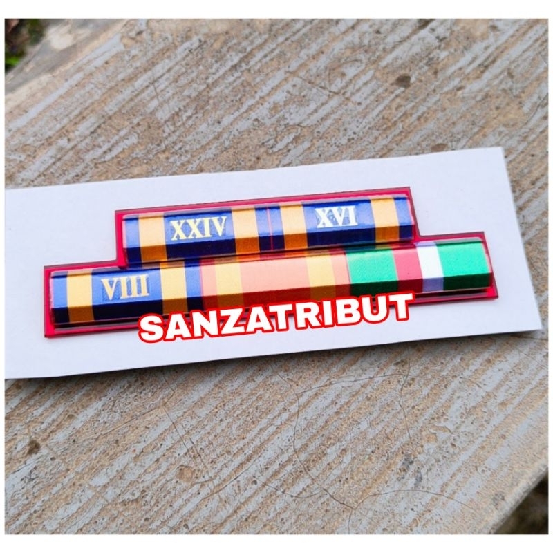 Satya Lencana PDH 8 16 24 Tahun Ksatria Bhayangkara Dharmanusa Set Promo Terbaru