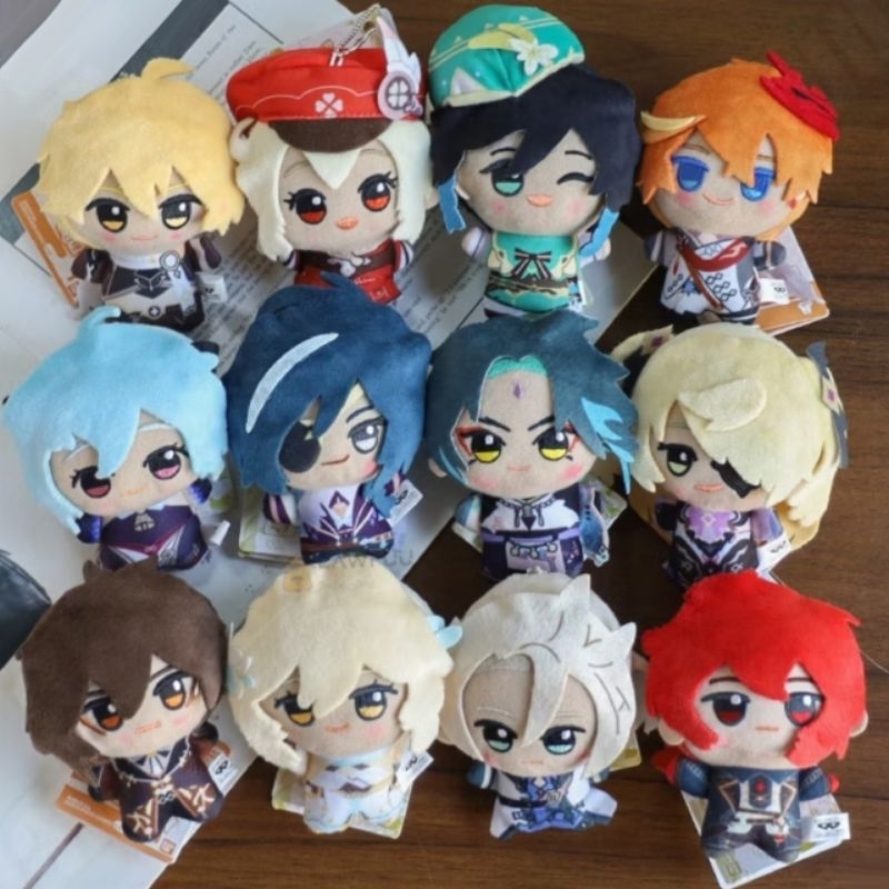 [RESTOCK] Boneka Anime Genshin Impact Plushie Keychain Chibigurumi Nui 10 cm