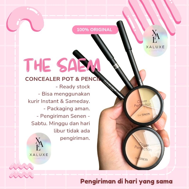 ORIGINAL 100% - concealer THE SAEM TRIPLE POT CONCEALER PENCIL