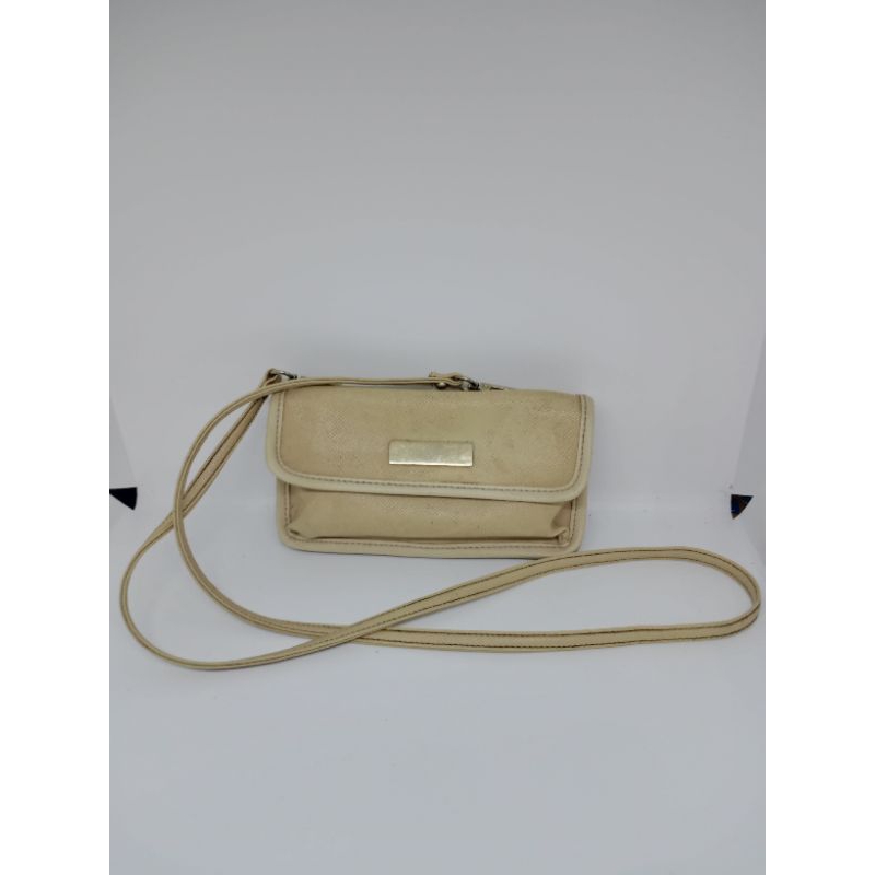 Promo 11 Dompet wanita tali panjang Shopie Martin warna khaki