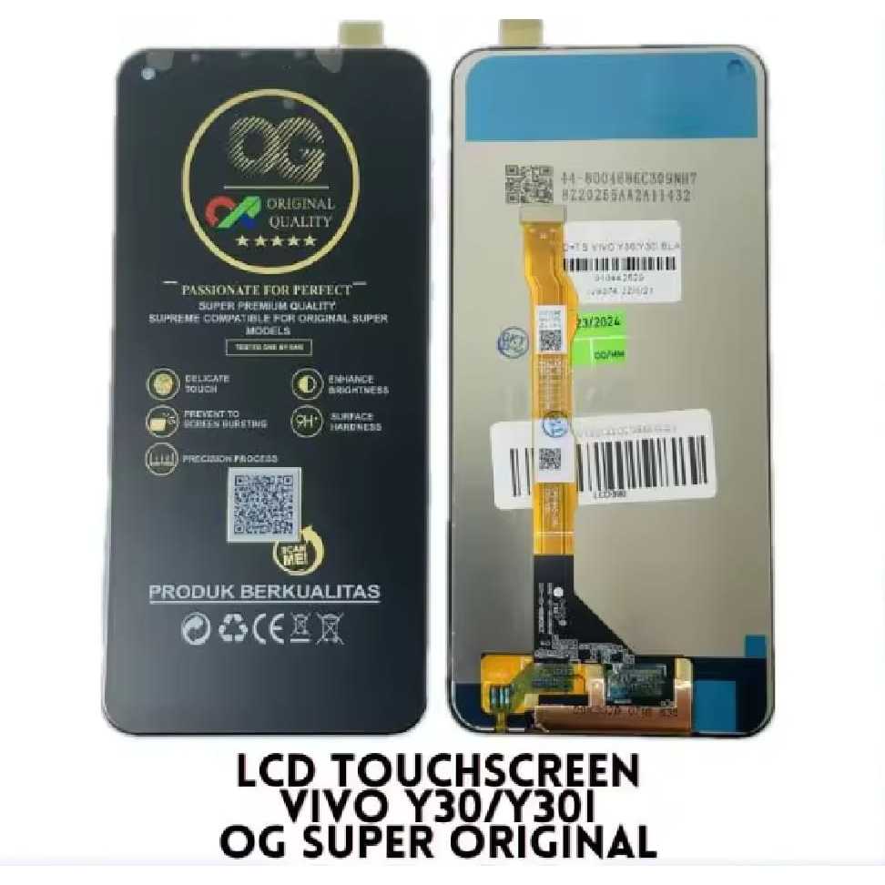 LCD VIVO Y30/Y30I OG SUPER BLACK