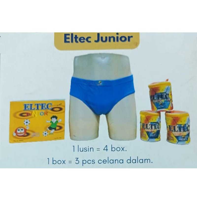 CD08 CELANA DALAM ANAK PREMIUM ( 3 s/d 8 thn) ELTEC JUNIOR Isi 3 pcs