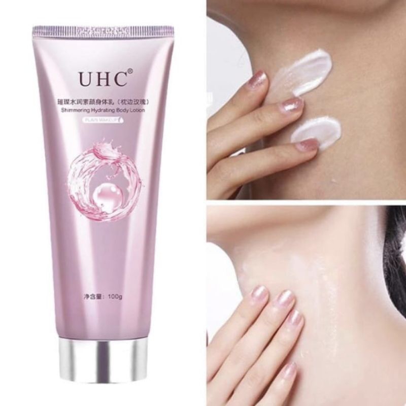 UHC TWG Body Lotion Pemutih 100gr Mencerahkan dan Memutihkan kulit badan