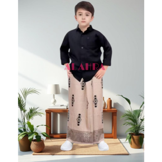 Sarung Anak Laki Laki Sarung Anak instan Usia 3-13 tahun