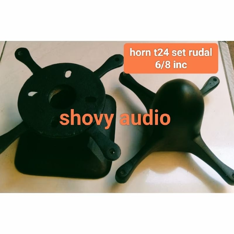 horn t24,horn t24 set rudal ukuran 8 inc,horn t24 6inv,horn t24 8 inc