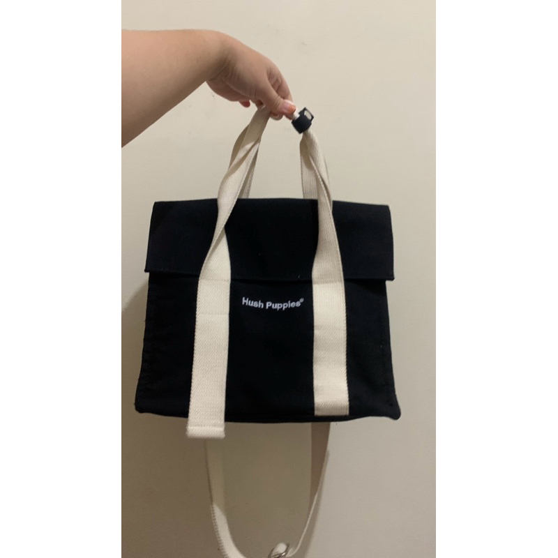 Tas Canvas Hush Puppies Original 100% Preloved