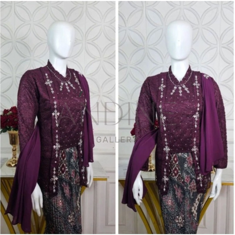 KEBAYA KUTU BARU HIJAB TAMPA SELENDANG || KUTU BARU HIJAB TERBARU || KEBAYA WISUDA || GEMARI COLLECT