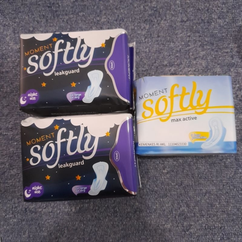 PEMBALUT HERBAL SOFTLY MOMENT DAY & NIGHT