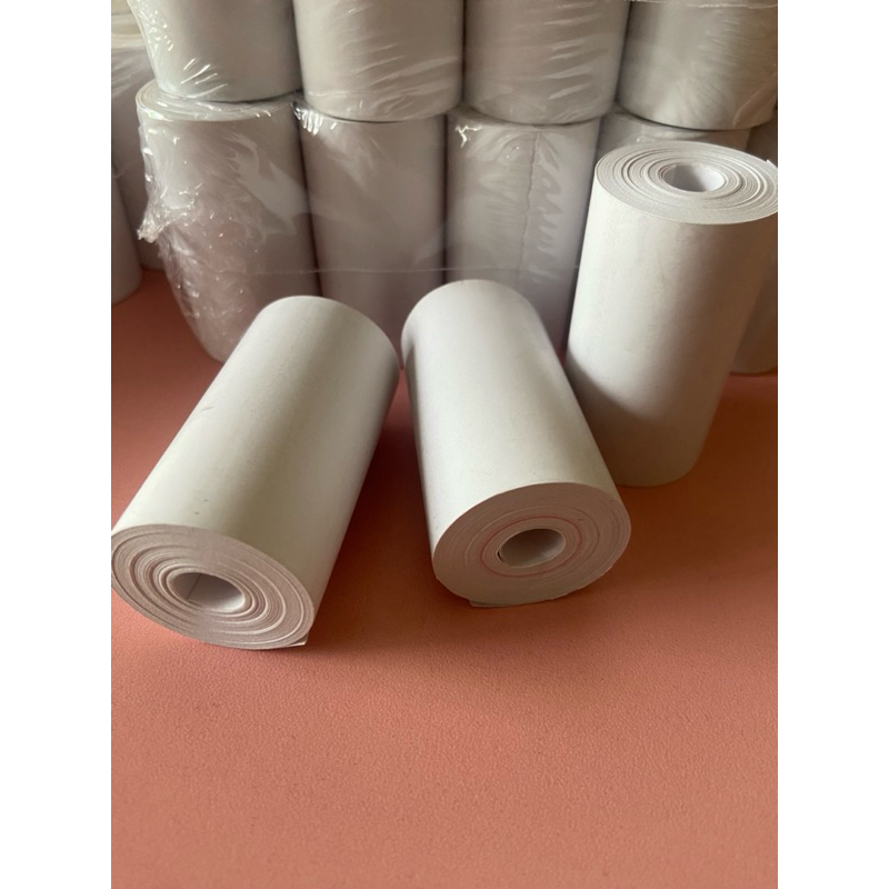 

kertas thermal Edc polos paket 2 pack 58x30 (isi 20 pcs/roll)