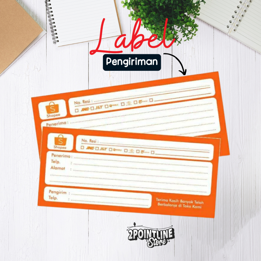 

Label pengiriman online shop khusus shopee/label pengiriman shopee murah