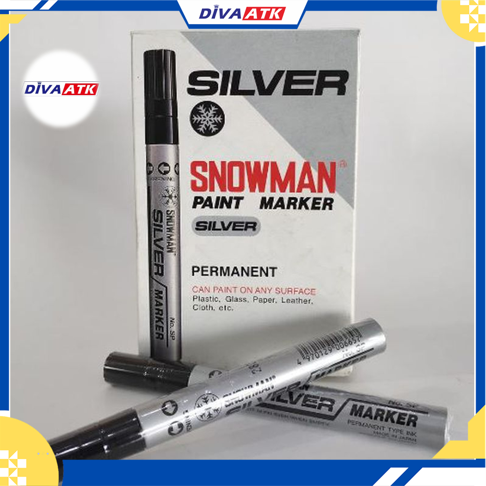 

SPIDOL SNOWMAN SILVER BESAR