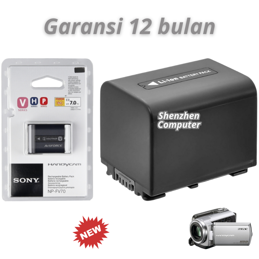 Baterai Sony DCR-SX33 DCR-SX33E DCR-SX34 DCR-SX34E DCR-SX43 DCR-SX43E DCR-SX44 DCR-SX45 battery