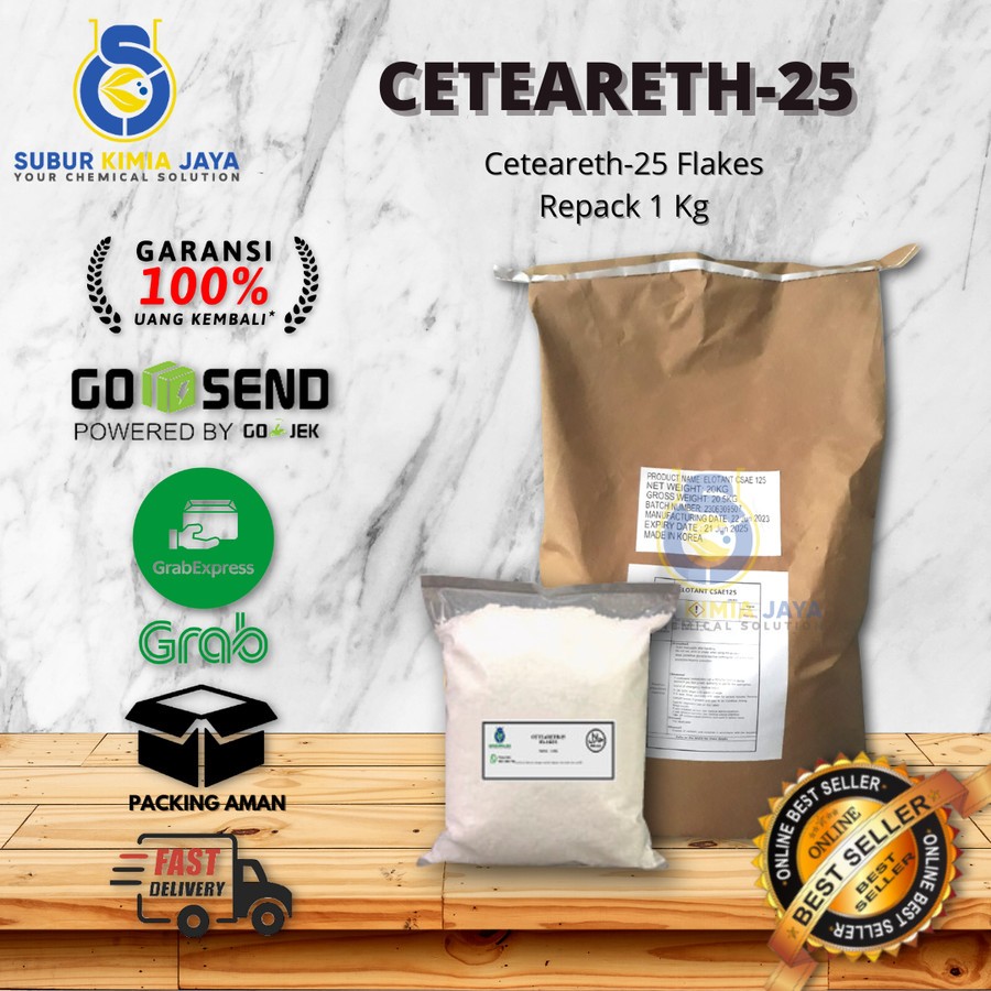 

Ceteareth-25 Flake 1 KG ex china Premium
