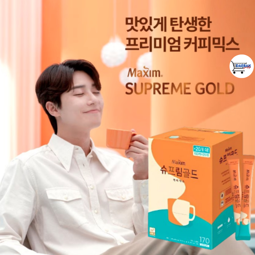 

MAXIM Coffee Supreme Gold 170 pcs / Korea coffee