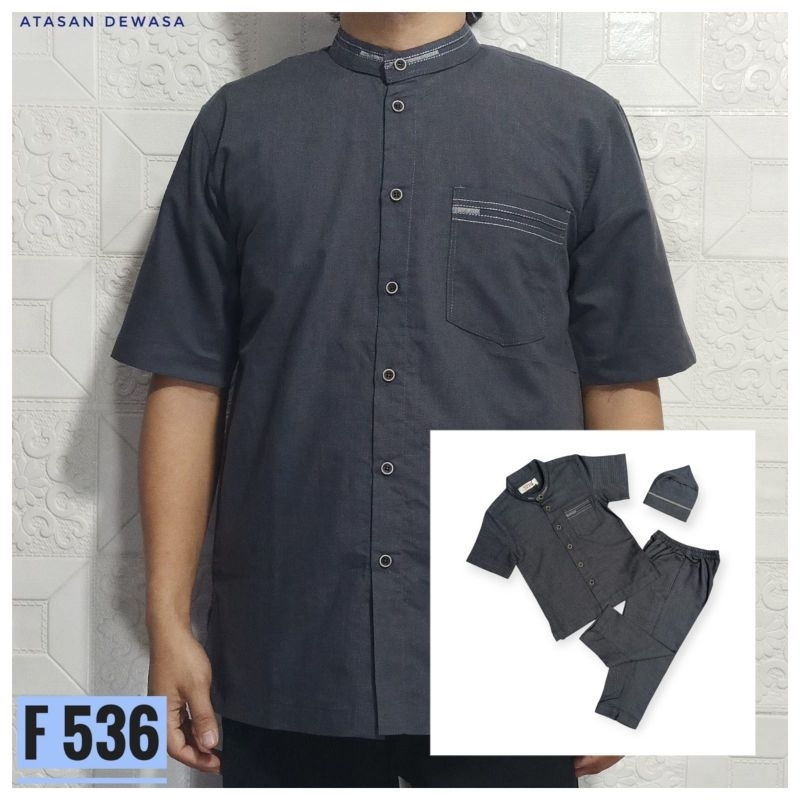 (F.536AB) KOKO AT DEWASA & SET ANAK 2-16 THN • FRACILE_1230