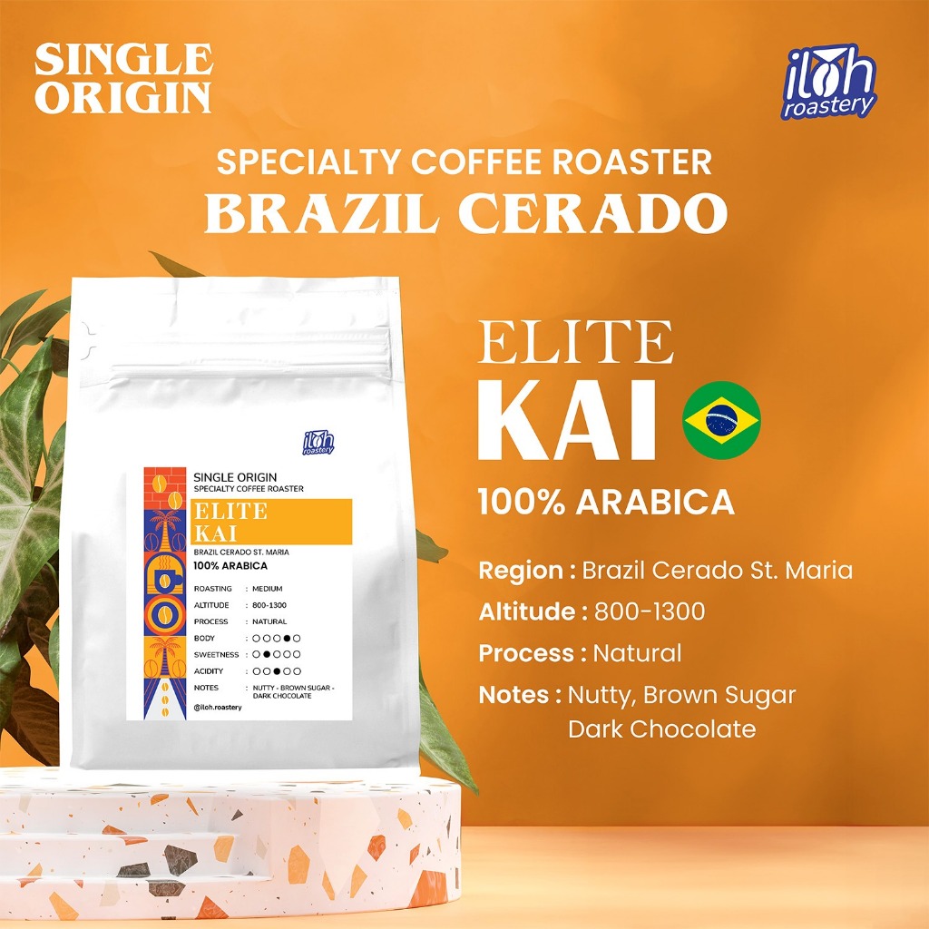 

Single Origin Elite Kai Brazil Cerado St. Maria