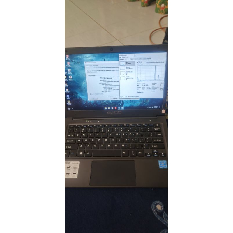 axioo Mybook 11g ram 6/256 ssd like new