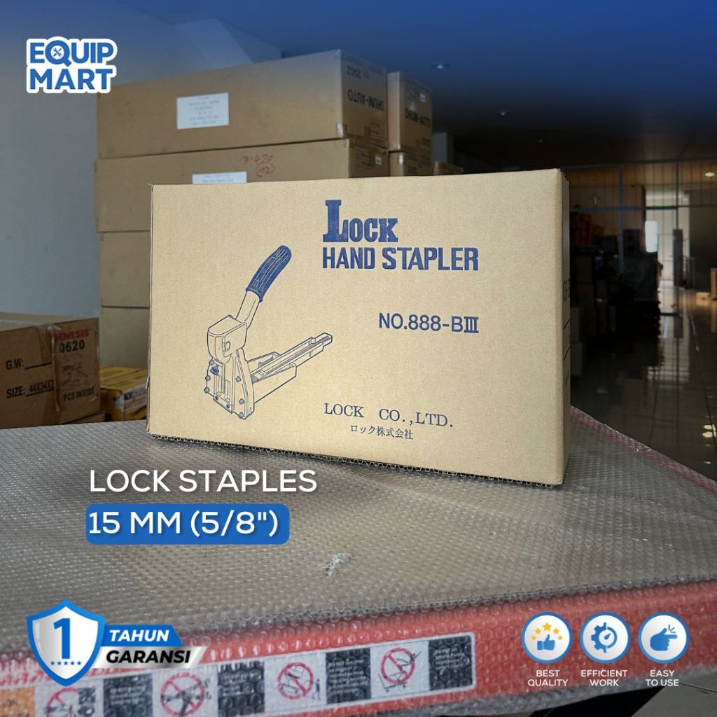 

Lock Staples Original Japan - Alat Staples Packing Kardus Praktis