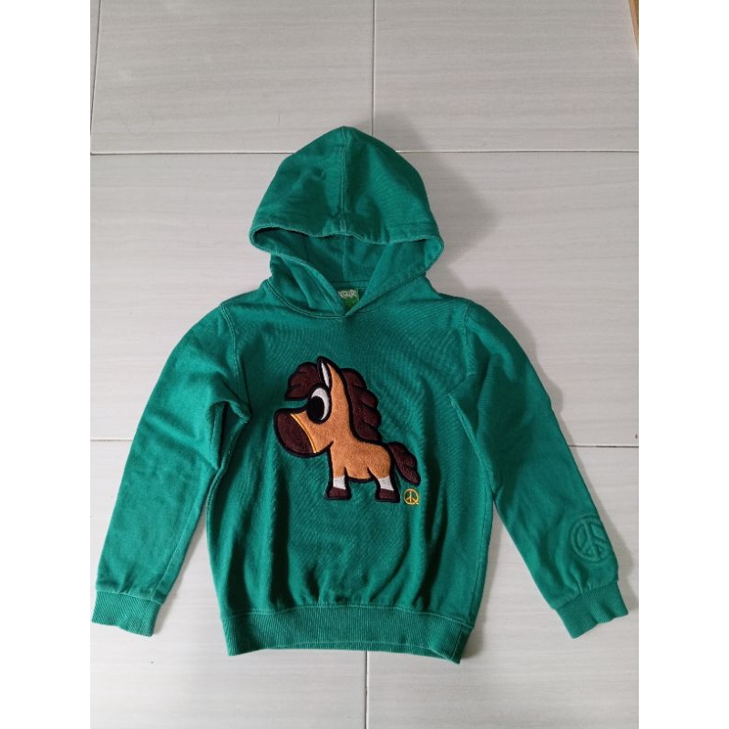 ( 4-6 tahun 3QR ) preloved thrift jacket Hoodie anak three QR 3QR | bukan pancoat