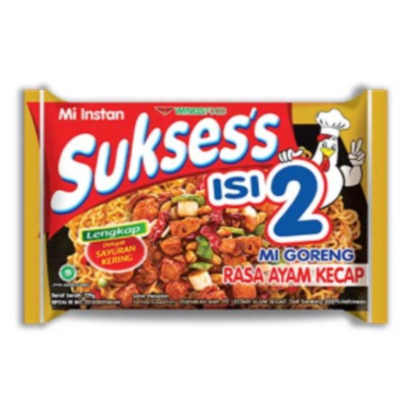 

Sukses's Isi 2 Mie Instant Goreng Ayam Kecap 129 g