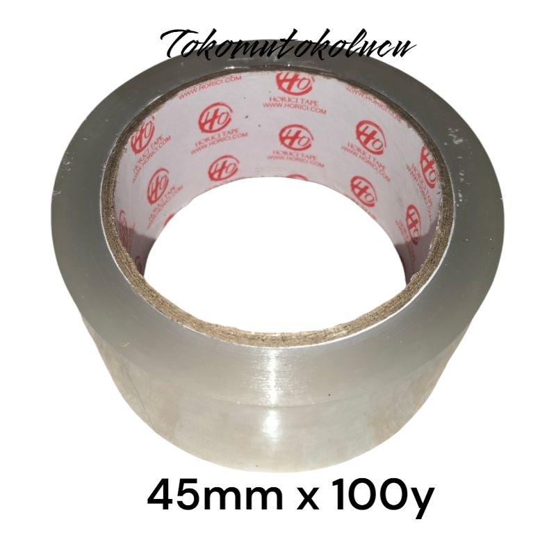 

horici tape lakban solasi bening 45mm 100 yard