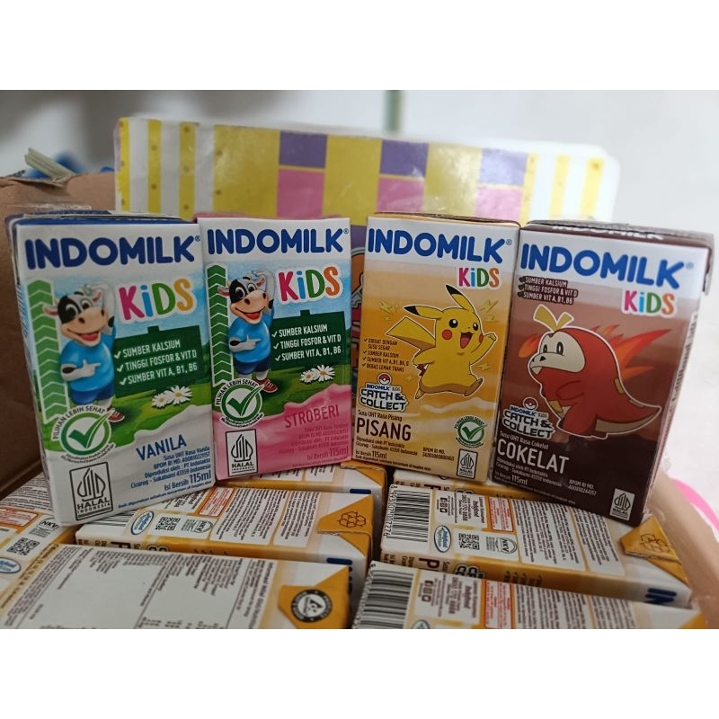 

INDOMILK UHT KIDS 115ml 1 karton isi 40pcs