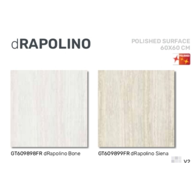 ROMAN GRANIT dRAPOLINO GLOSS MOOD 60×60 BONE & SIENA