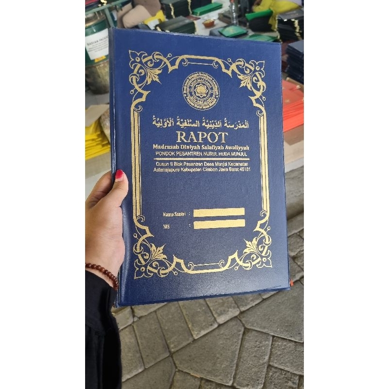 

Cover Map Rapot/Ijazah Sablon (BAHAN SHEET/NAFA)