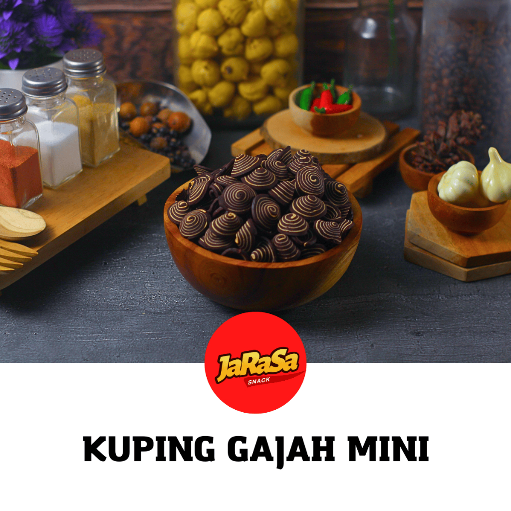 

Gooku 28 Store Kuping Gajah Mini 1Kg Cemilan Snack