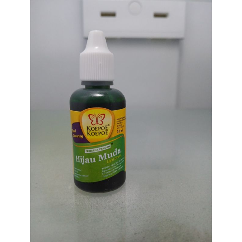 

Food Colouring Koepoe Koepoe Hijau muda