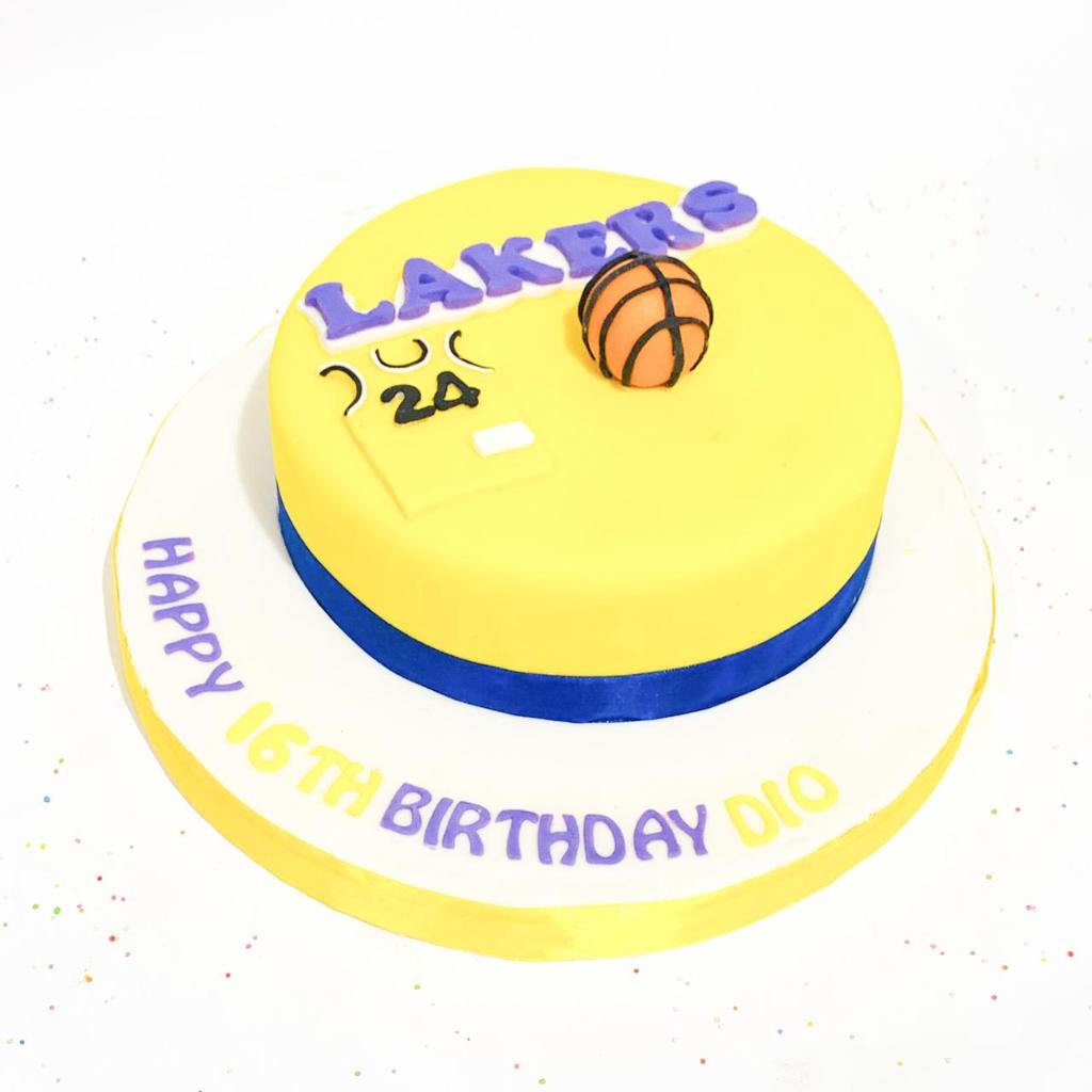 

Kue Ulang tahun/Birthday cake/Kue ultah tema Basket/Kue Birthday Jakarta