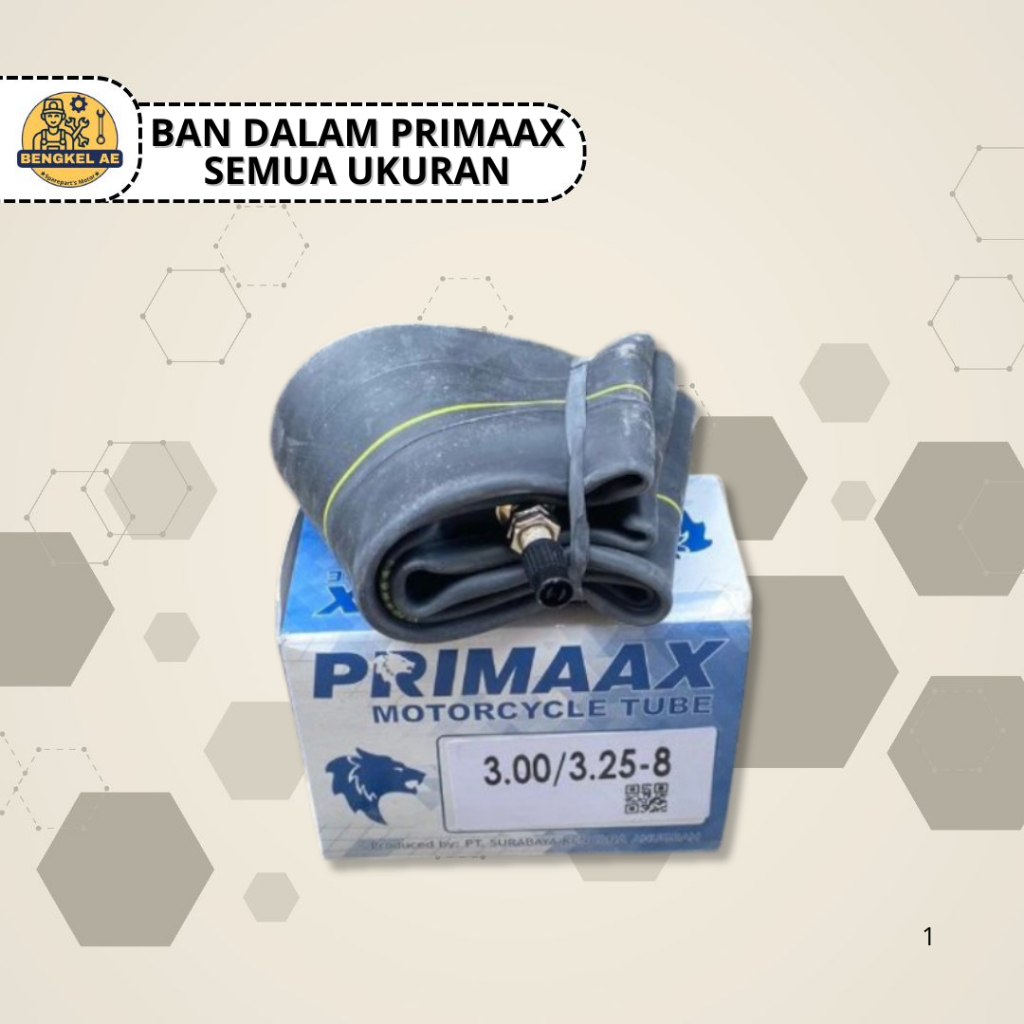 Ban Dalam Primaax || Ban Dalam Roda Untuk Semua Motor Matic Bebek Mobil Semua Ukuran Ring 8 Ring 16 
