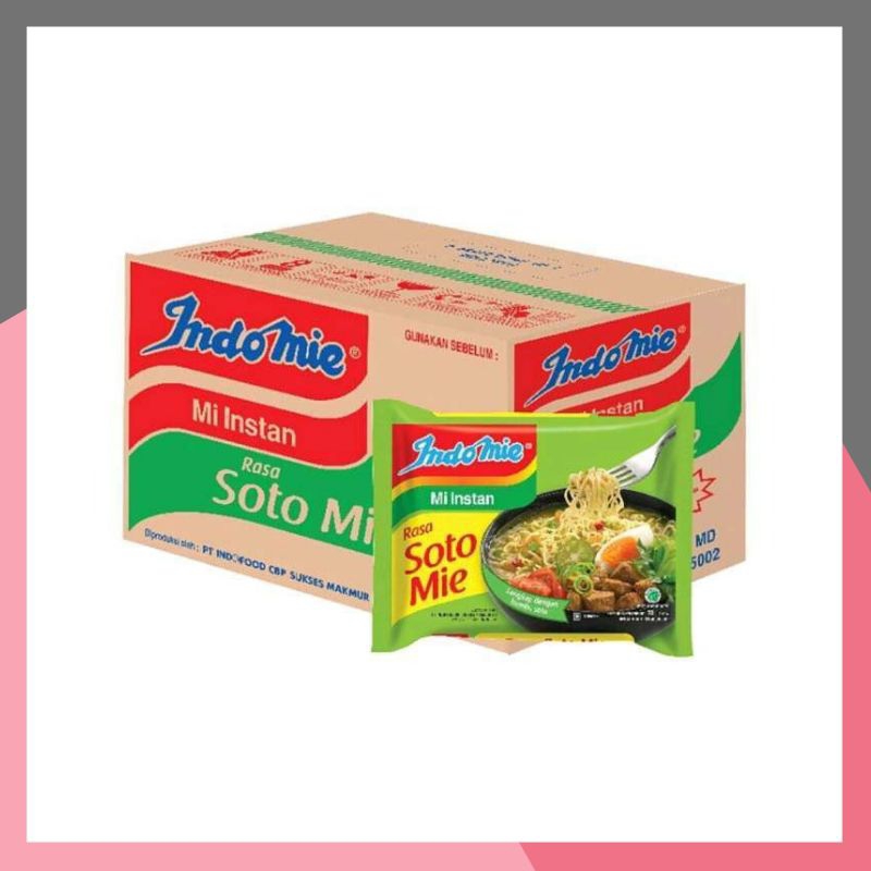 Indomie soto Indomie soto 1 dus Indomie 1 karton mie instan Indomie kuah soto Indomie harga grosir I