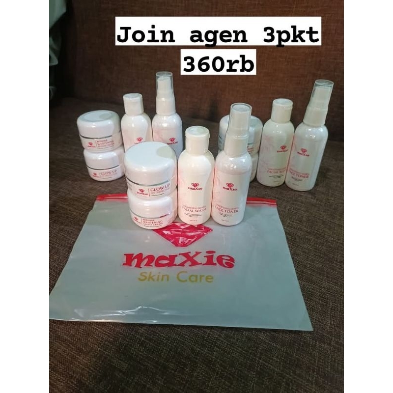 3 paket MAXIE GLOW BPOM ORI