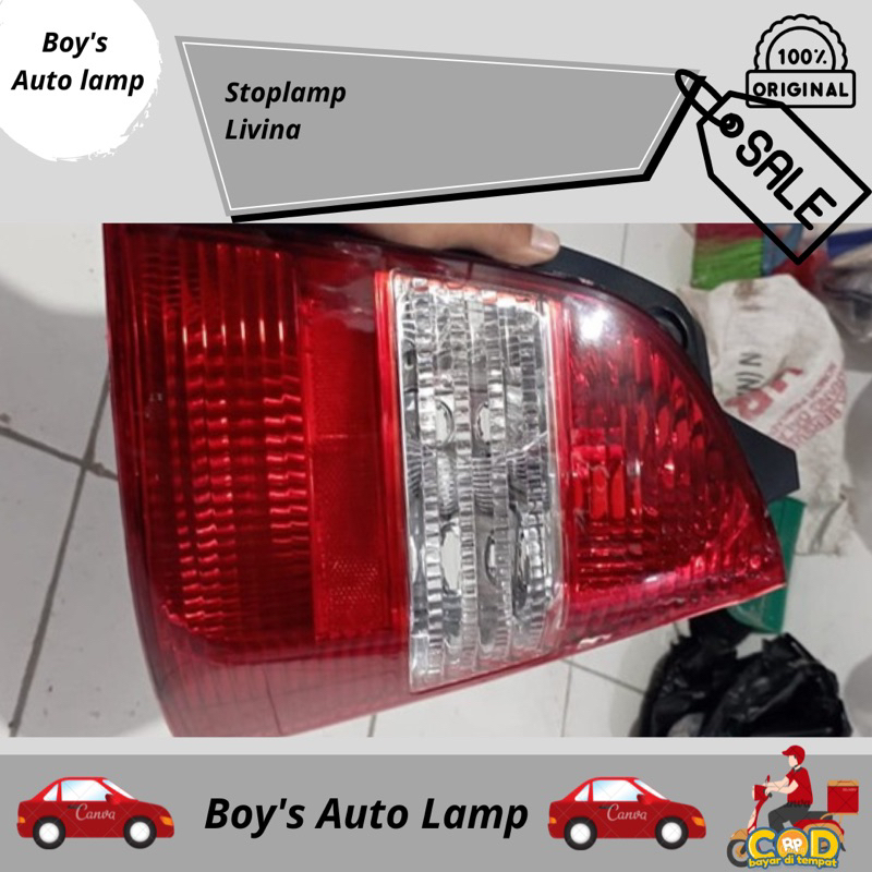 Stoplamp Lampu Belakang Livina Original