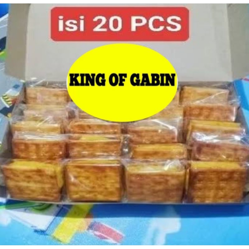 

Kue Gabin Tape Susu Premium Isi 20 Free Packing Extra Bubble