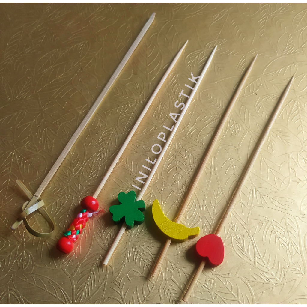 Tusuk Buah Bambu / Tusuk Cocktail / Tusuk Buah Konde / Tusuk Kaido