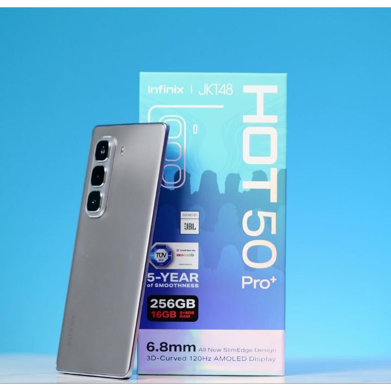 INFINIX HOT 50 PRO PLUS (LAYAR LENGKUNG) RAM 8/256GB BARANG BARU GARANSI RESMI