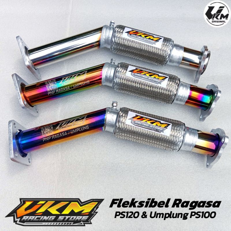 KNALPOT FLEKSIBEL RAGASA PS 120 & PS100 UMPLUNG