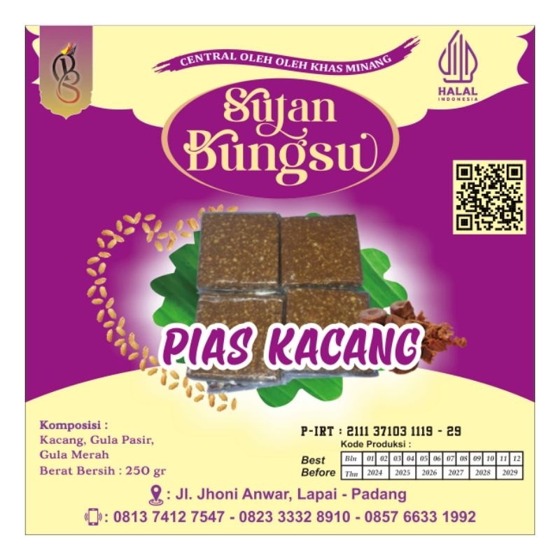 

Pias Kacang Sutan Bungsu