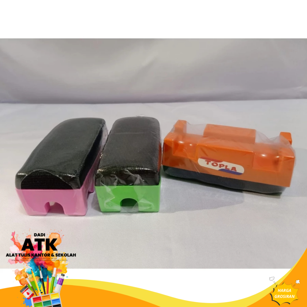 

Penghapus Whiteboard TOPLA - Whiteboard Eraser jumlah 3 pcs