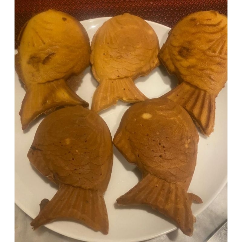 

kue ikan taiyaki isi coklat