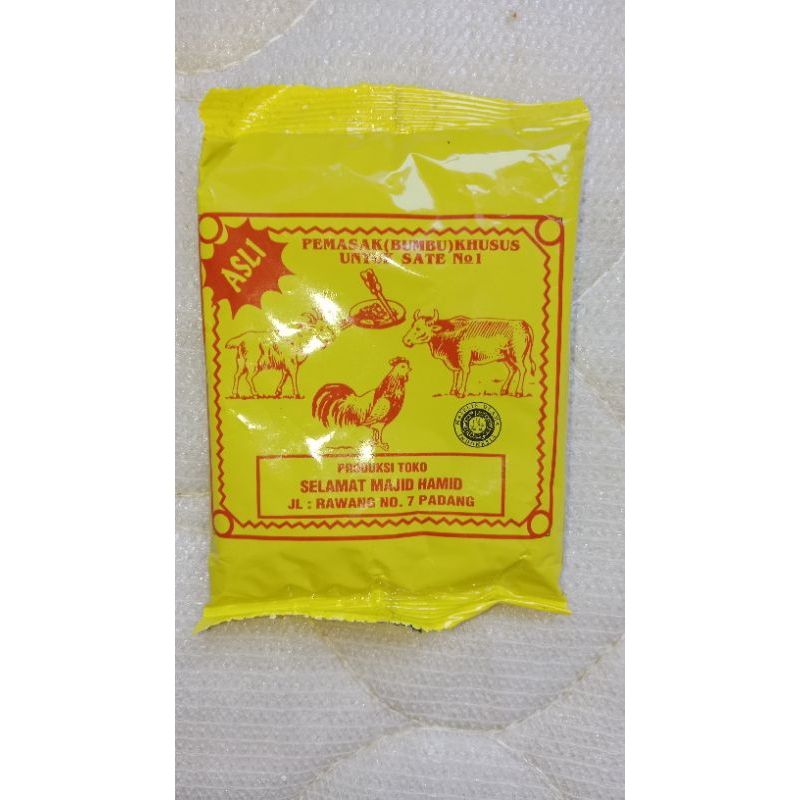 

Bumbu rempah sate padang H.Selamat
