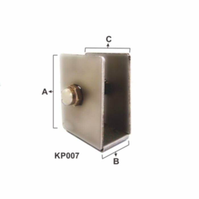 Kaki Partisi Toilet / WC / Penyangga Kamar Mandi Pintu Kayu KP007D