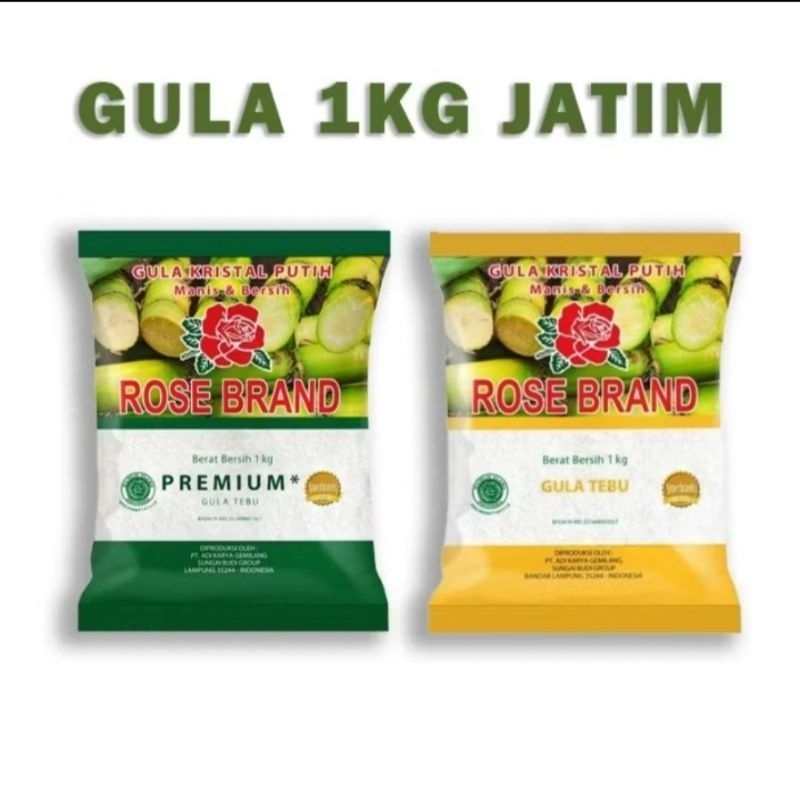 

Rose Brand Gula 1kg Hijau - JATIM