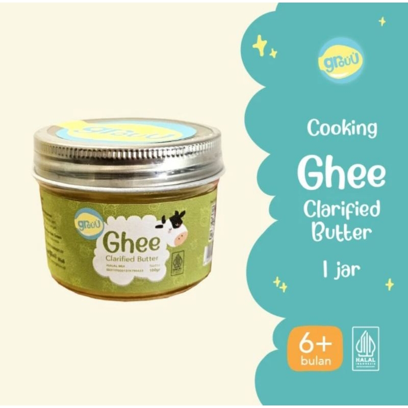 

Grouu - Butter / Mentega - Ghee Clarified Butter (BB Booster MPASI bayi)