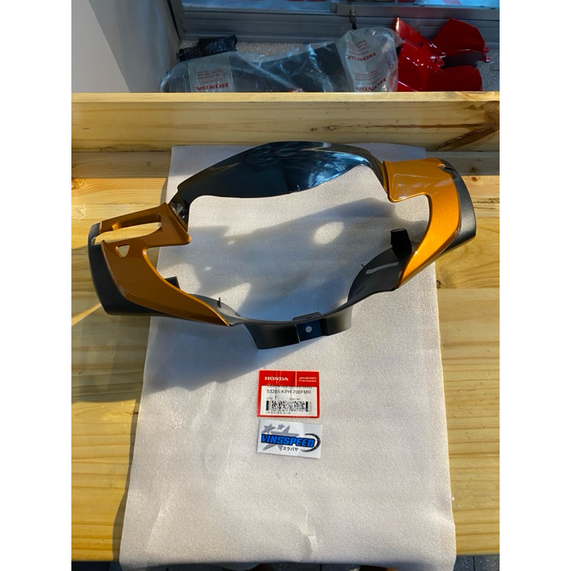 53205 KPH 700 FMR COVER HANDLE FR ORANGE BATOK LAMPU DEPAN ORANGE OREN SUPRA X125 OLD ORIGINAL AHM