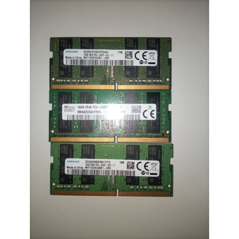 RAM LAPTOP 16GB PC4 2400T - SECOND