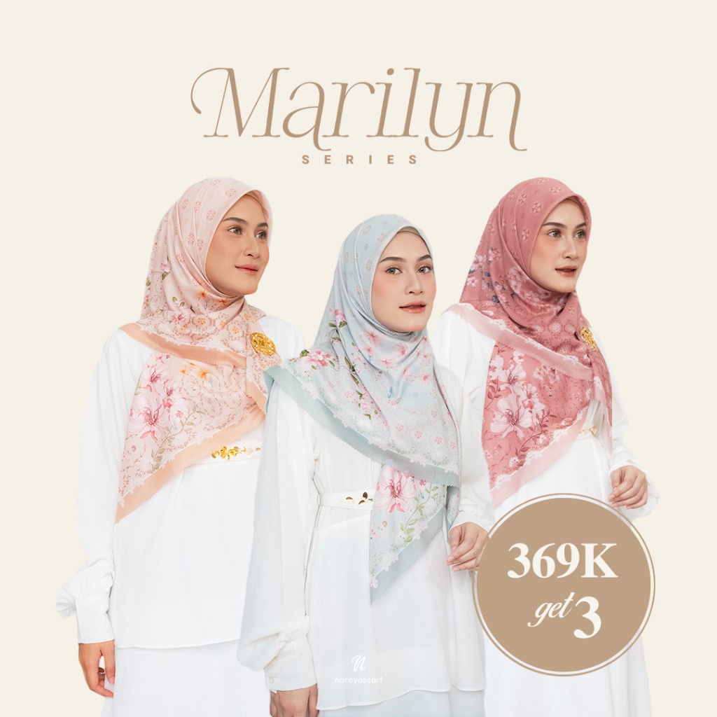 Naraya Marilyn Series Voal Soft Shinny