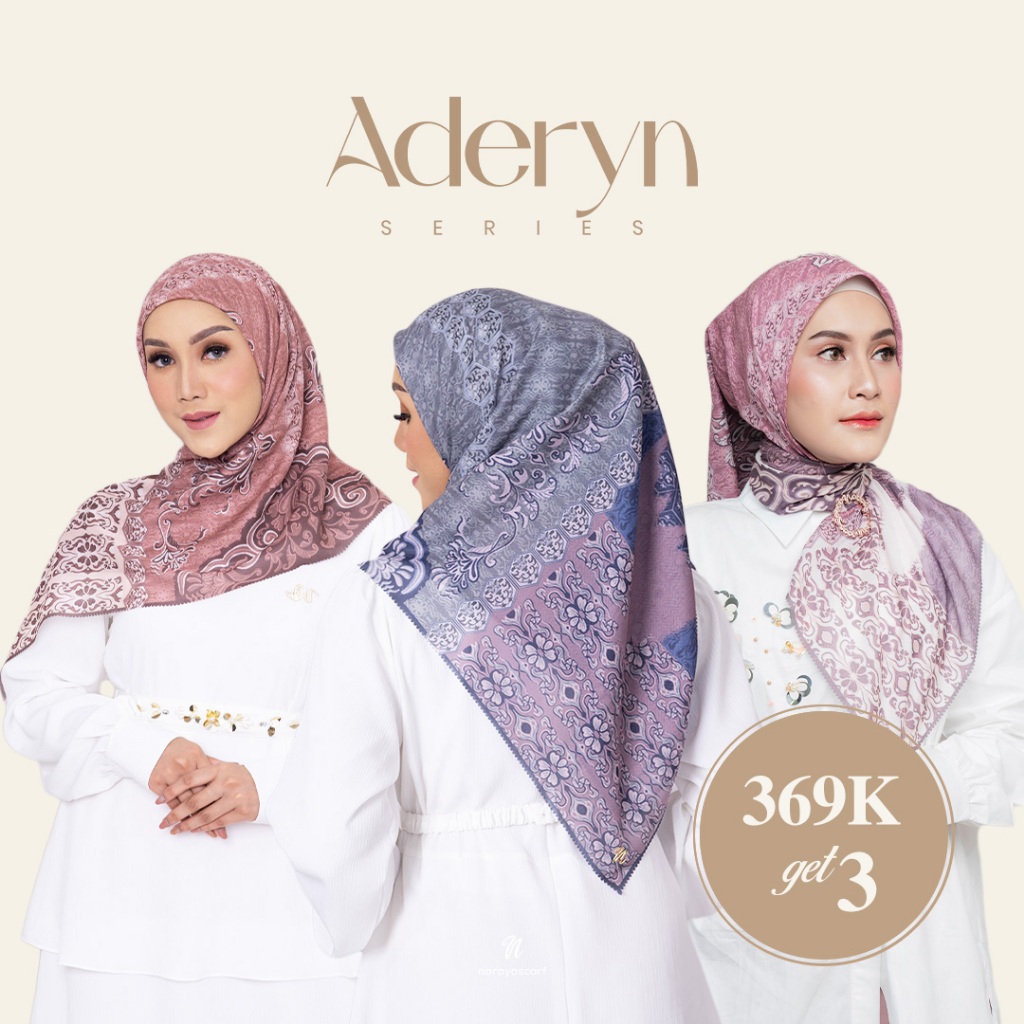 Naraya Aderyn Series Voal Chevron